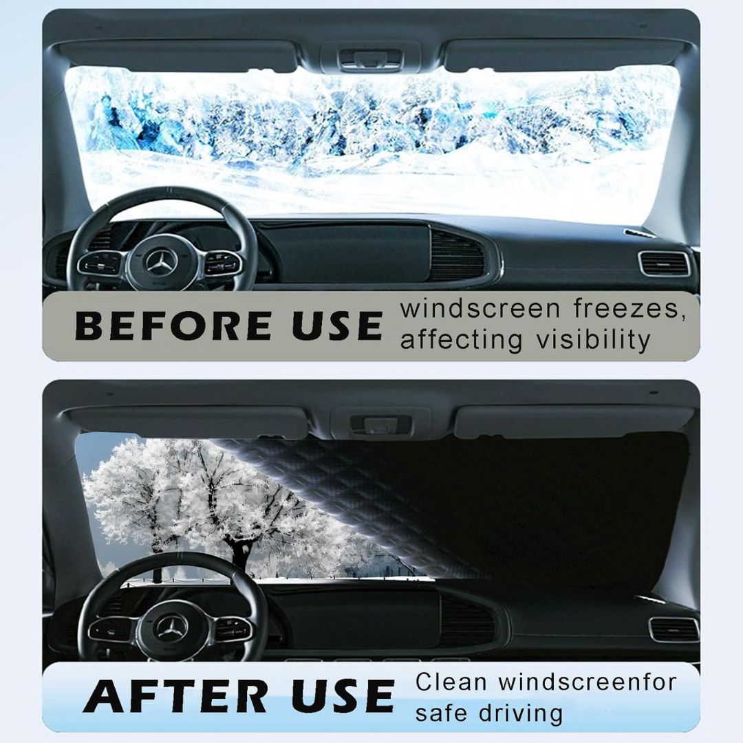 Magnetic Snow Cover for Car