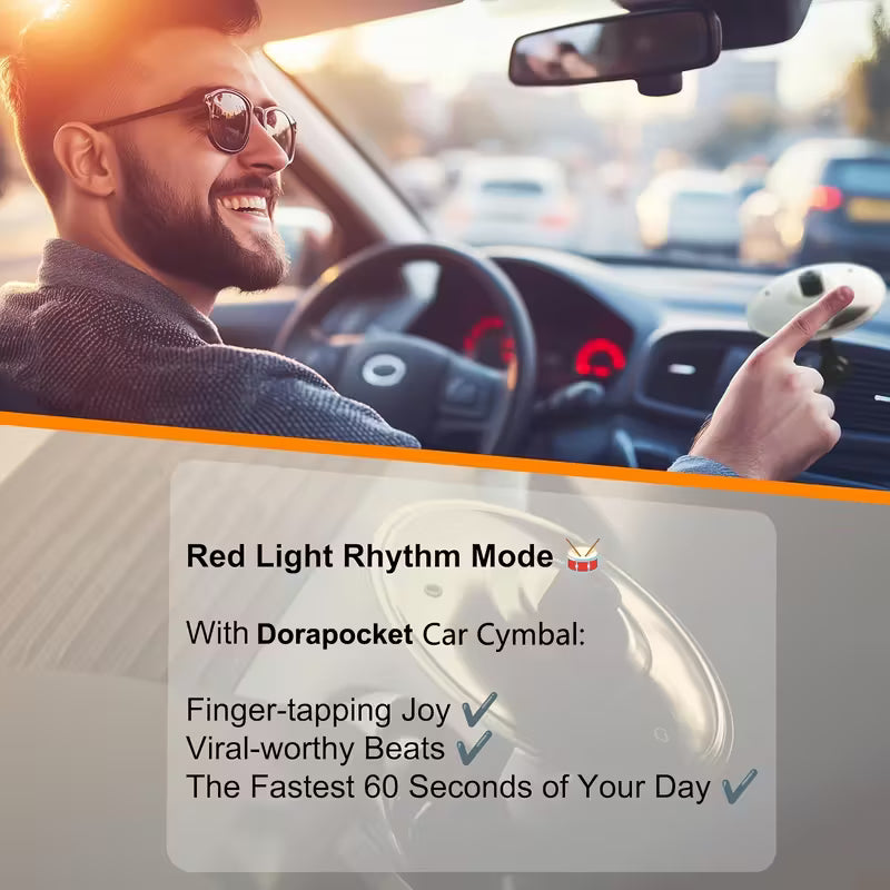 Car Cymbals Vent Mini Drum