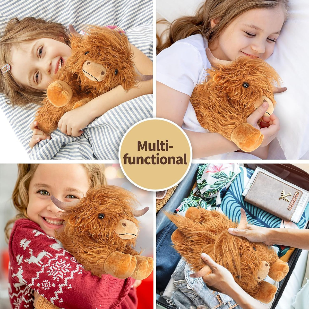 Highland Cow Stuffed Animal