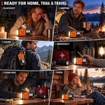 Emergency Crank Radio with Solar and Bluetooth