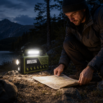 Portable Crank Solar Emergency Radio Power Bank