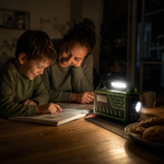 Portable Crank Solar Emergency Radio Power Bank