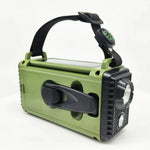 Portable Crank Solar Emergency Radio Power Bank
