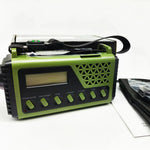 Portable Crank Solar Emergency Radio Power Bank