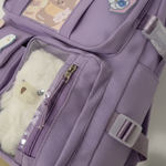 Cute Student Backpack with Laptop Sleeve