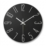 Rustic Nordic Wall Clock