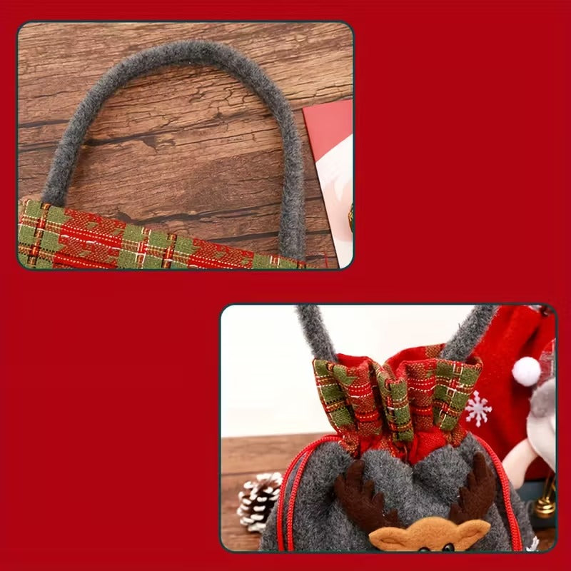 3pcs Christmas Gift Bags Set