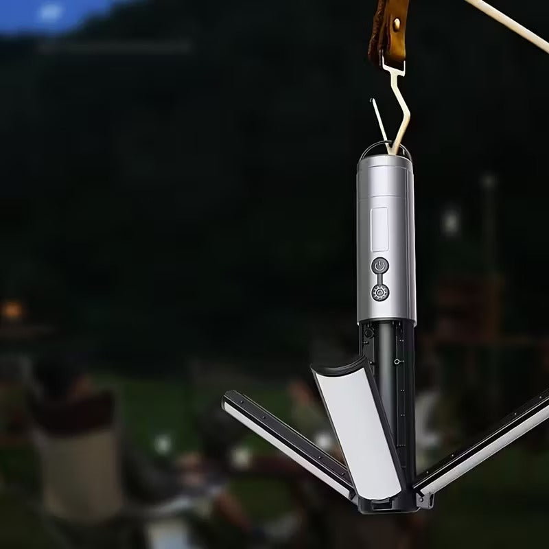 2-in-1 LED Camping Light with High Brightness Flashlight