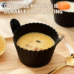 3pcs Black Silicone Non-Stick Air Fryer Baking Pans