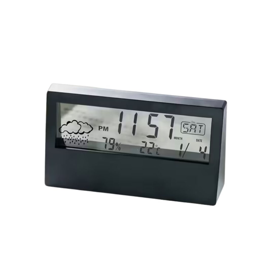 Modern Square LED Silent Clock