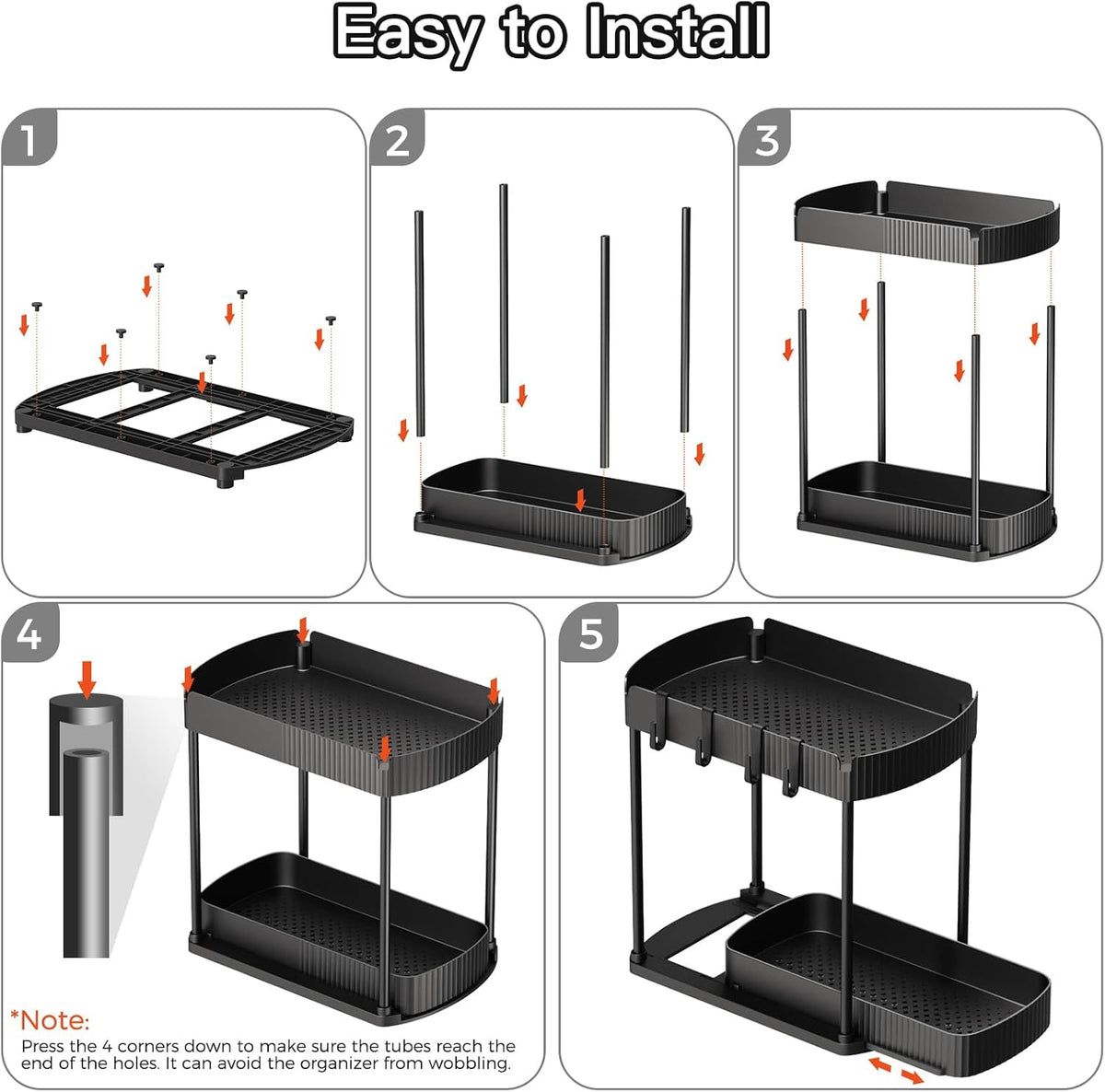 Multi-Purpose Pull-Out Storage Organizers