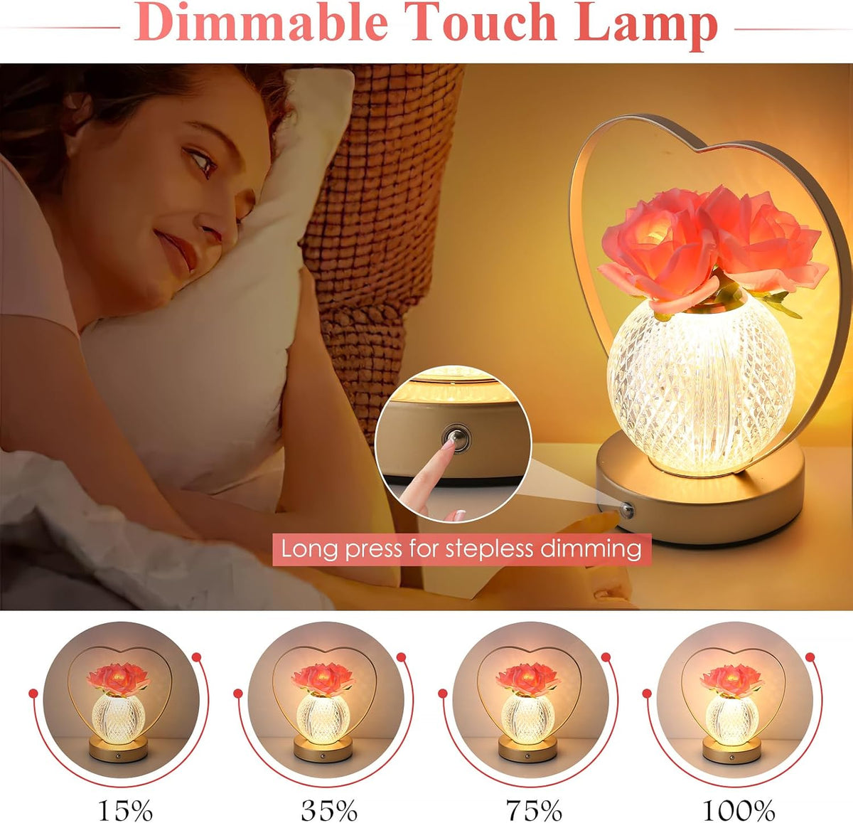 Sunflowers Flower Lamp
