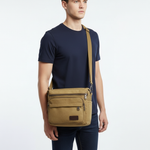Canvas Crossbody Messenger Bag