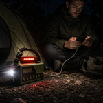 Portable Crank Solar Emergency Radio Power Bank