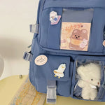 Cute Student Backpack with Laptop Sleeve