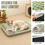Orthopedic Dog Bed with Memory Foam and Washable Cover