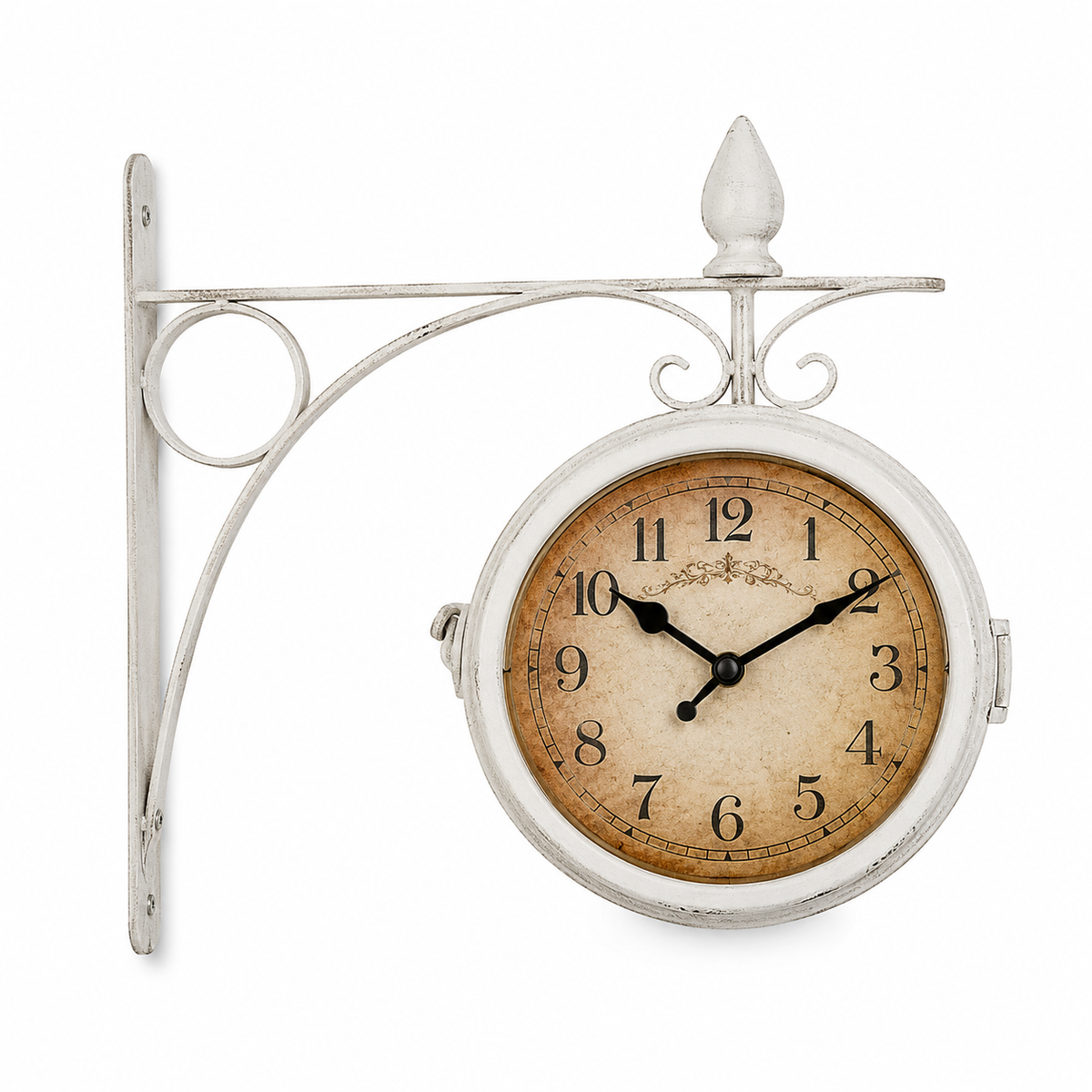 European-Style Double-Sided Wall Clock