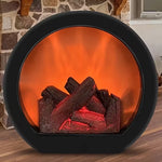 Simulated Charcoal Flame Lamp