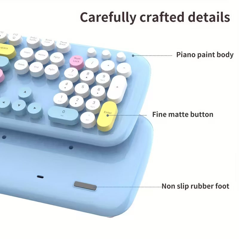 Wireless Keyboard and Mouse Set