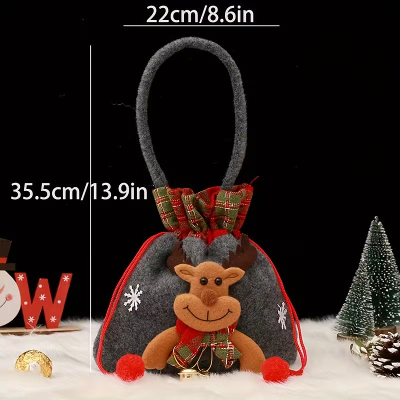 3pcs Christmas Gift Bags Set