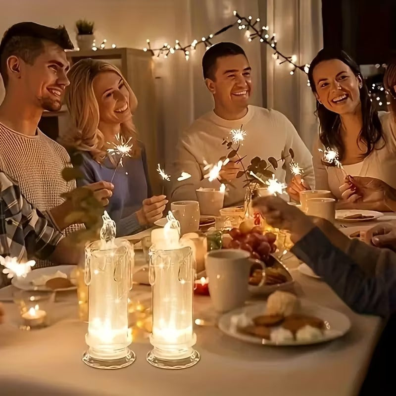 4pcs LED Flameless Candle Lights