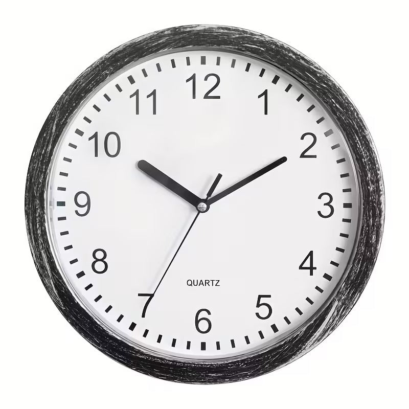 Retro Wall Clock with Hidden Storage