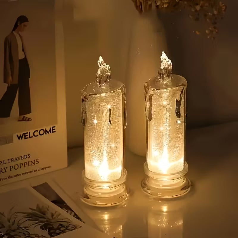 4pcs LED Flameless Candle Lights